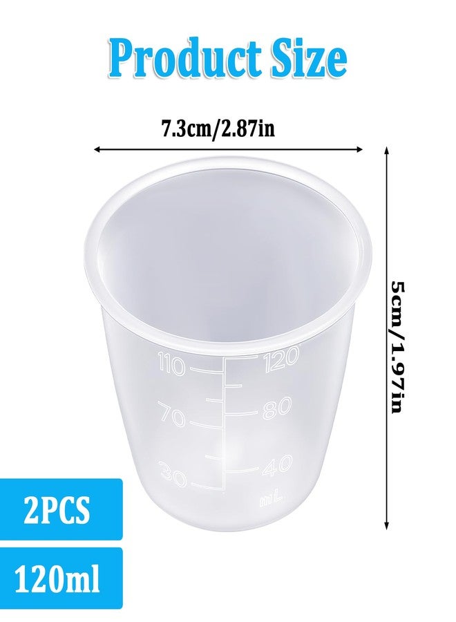 Styquenzer 2 PCS Laundry Detergent Cup Laundry Measuring Cup for Liquid Detergent Washable Laundry Measuring Cup Reusable Plastic Liquid Measuring Cups for Home - Image 2