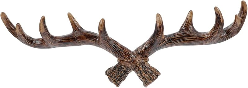 كابيلوك قرن حائط خطاف متوسط الداكن إنهاء معطف قبعة مفتاح شماعة لغرفة النوم المعيشة الشرفة - Image 1