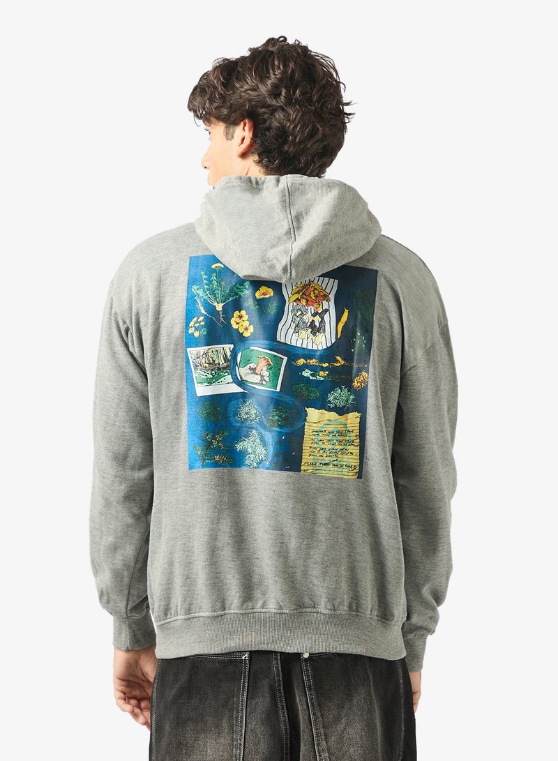 Seventy Five Graphic Print Hoodie - Image 1