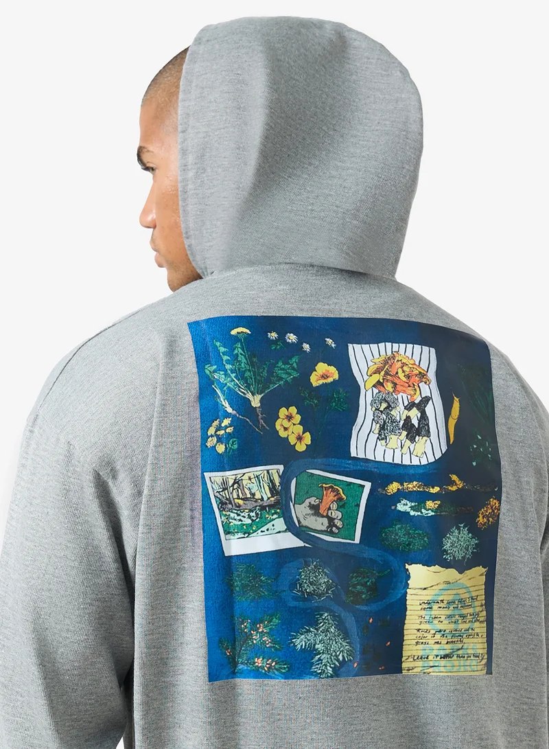 Seventy Five  Graphic Pullover Hoodie for Men | Best Price UAE