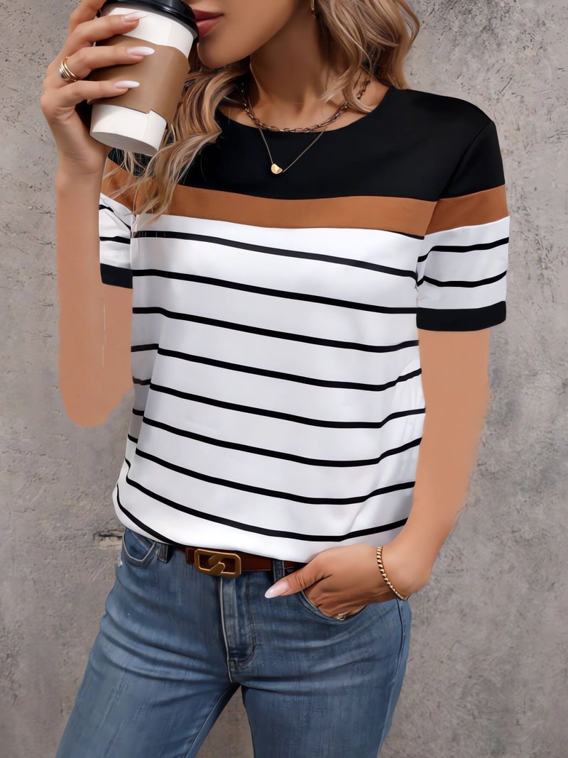 2025 Women'S Top Independent Station Love Lips Crewneck Printed Short-Sleeved T-Shirt - Image 1