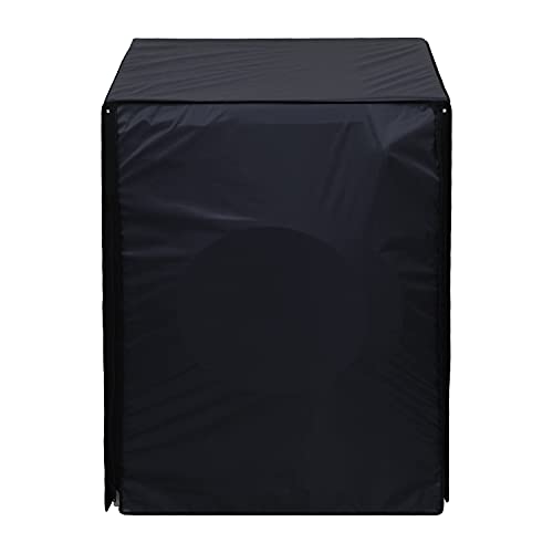 Lithara Waterproof Front Load Washing Machine Cover 7 Kg, 7.2 Kg, 7.5 Kg, 8 Kg (Grey) - Image 3