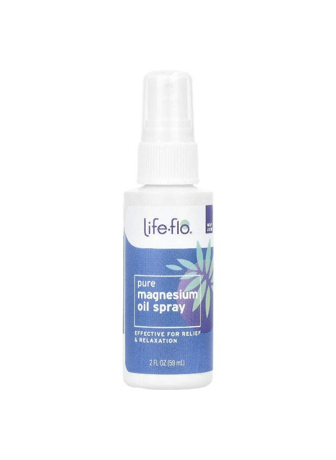 Life-flo Life-flo, Pure Magnesium Oil Spray, 2 fl oz (59 ml)  - Image 1