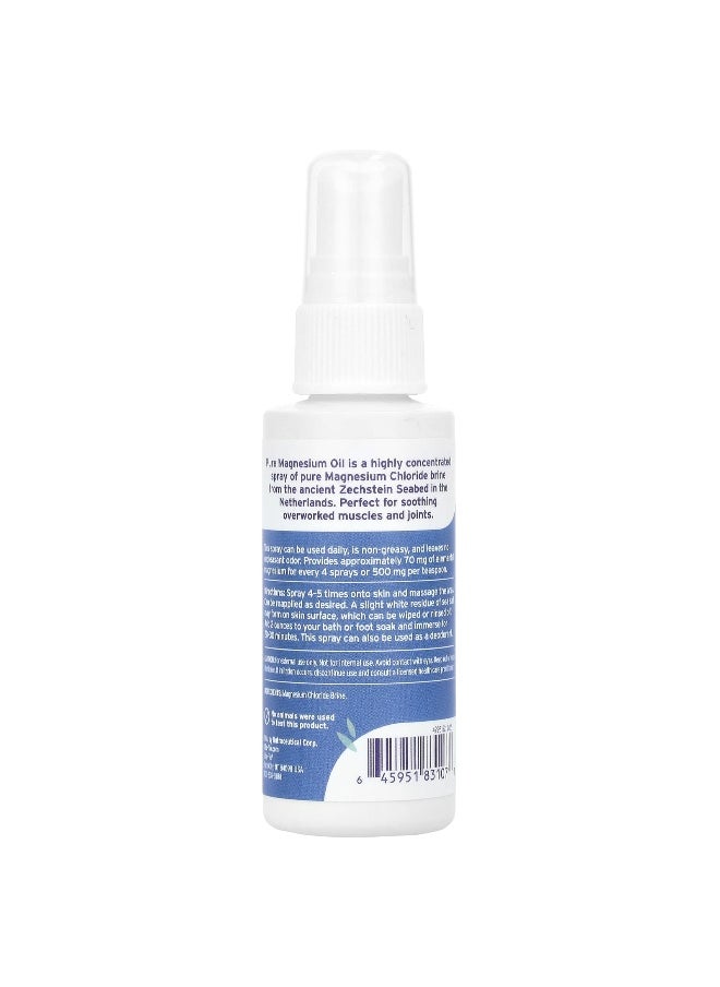 Life-flo Life-flo, Pure Magnesium Oil Spray, 2 fl oz (59 ml)  - Image 2