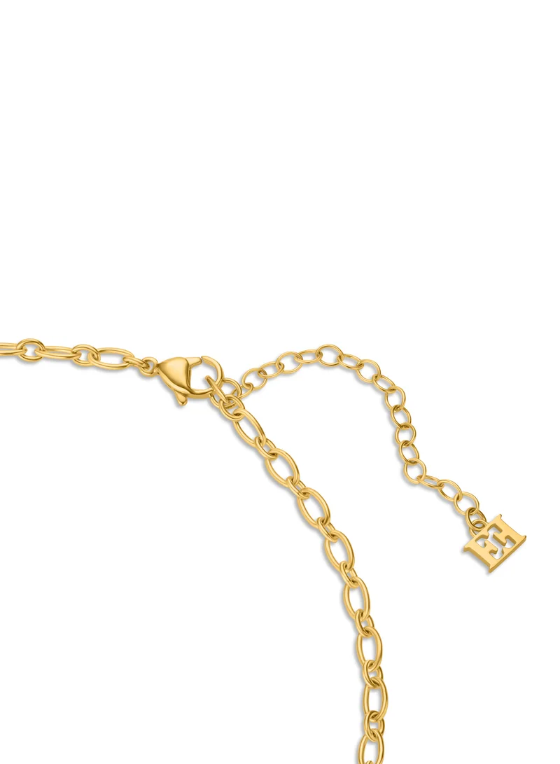 ESCADA Linda Gold And White Necklace For Women 700 mm