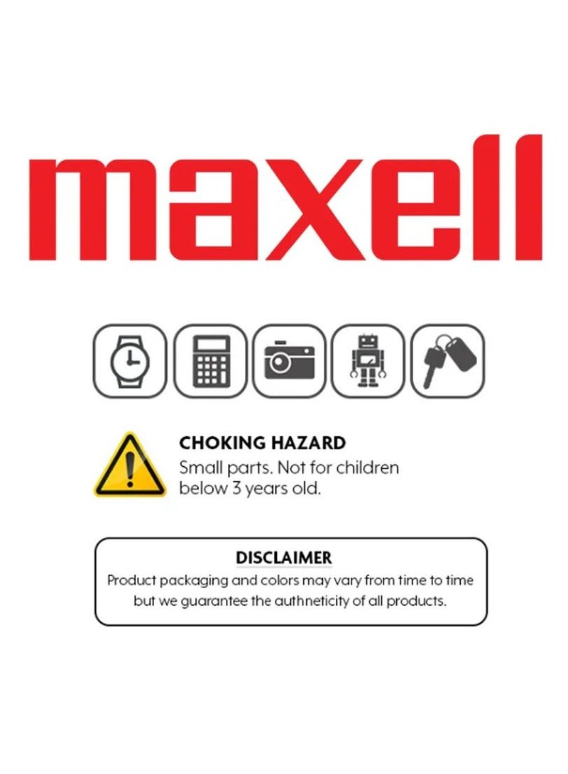 Maxell CR1632 Coin Type 3V Lithium Battery Pack of 5 - Image 2