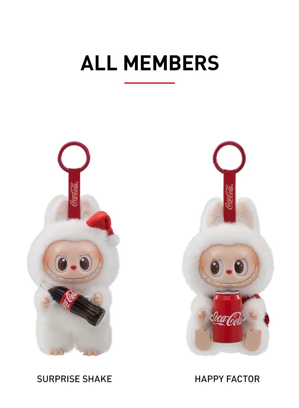 Pop Mart x Momiji 100% Authentic Labubu Coca Cola Series