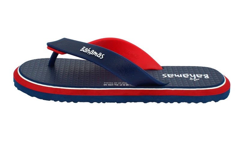 BAHAMAS Men Navy Red Flip-Flops-6 UK (BH0127G_NVRD0006) - Image 2