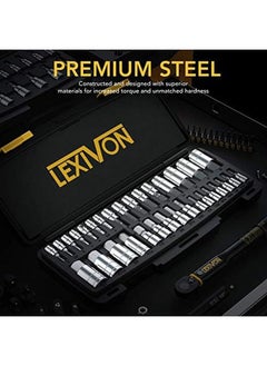 Generic Complete Set Of 32 Hex Bit Socket Set Metric Sizes From 2Mm To 19Mm Sae Imperial Size 5 64" To 3 4" Allen Key Socket Set 1 4" 3 8" 1 2" Drive For Torque Wrench Ratchet Wrench Impact Drills  - Image 2