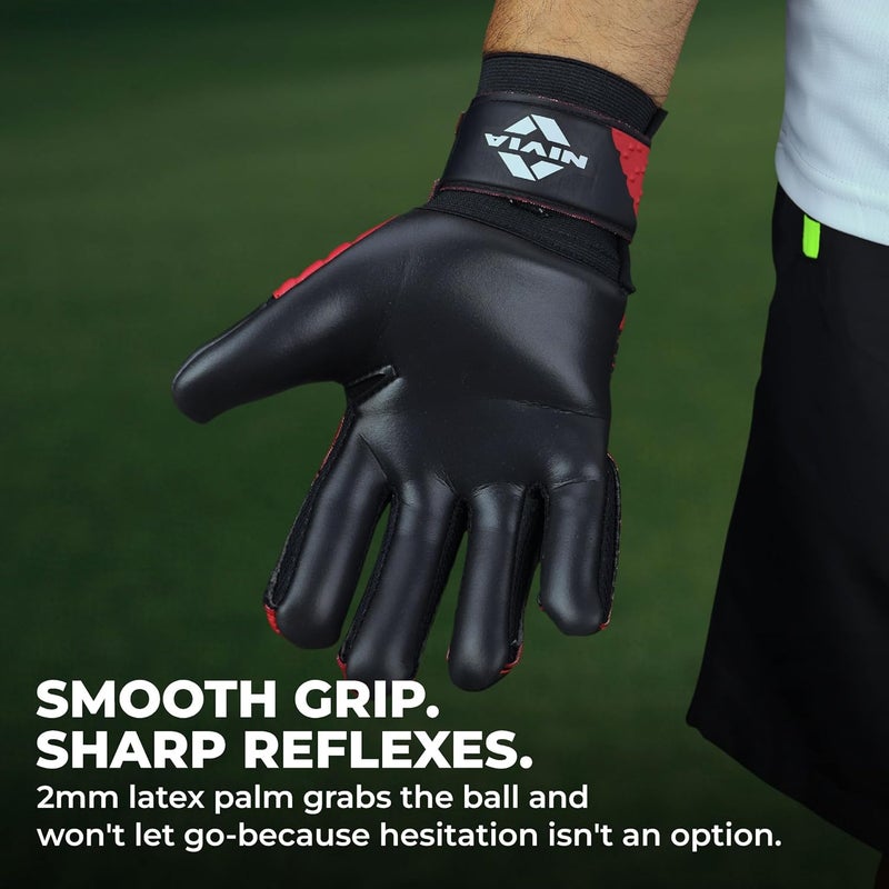 Nivia 943 Raptor Torrido Football Goalkeeper Gloves - Image 3