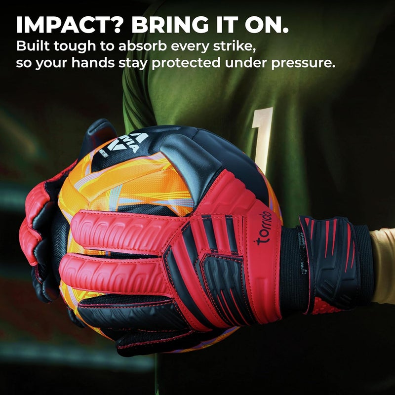 Nivia 943 Raptor Torrido Football Goalkeeper Gloves - Image 2