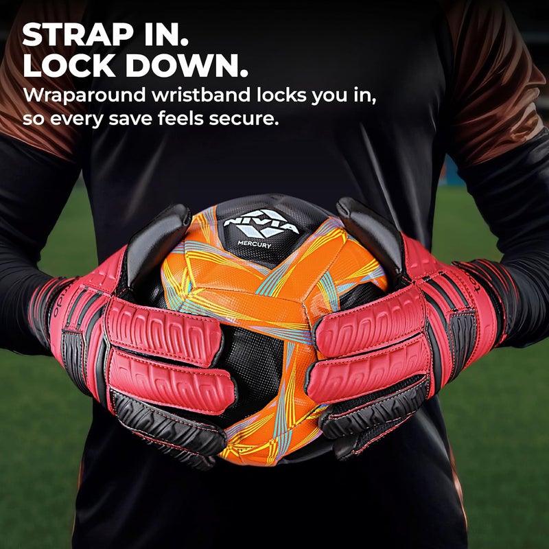 Nivia 943 Raptor Torrido Football Goalkeeper Gloves - Image 4