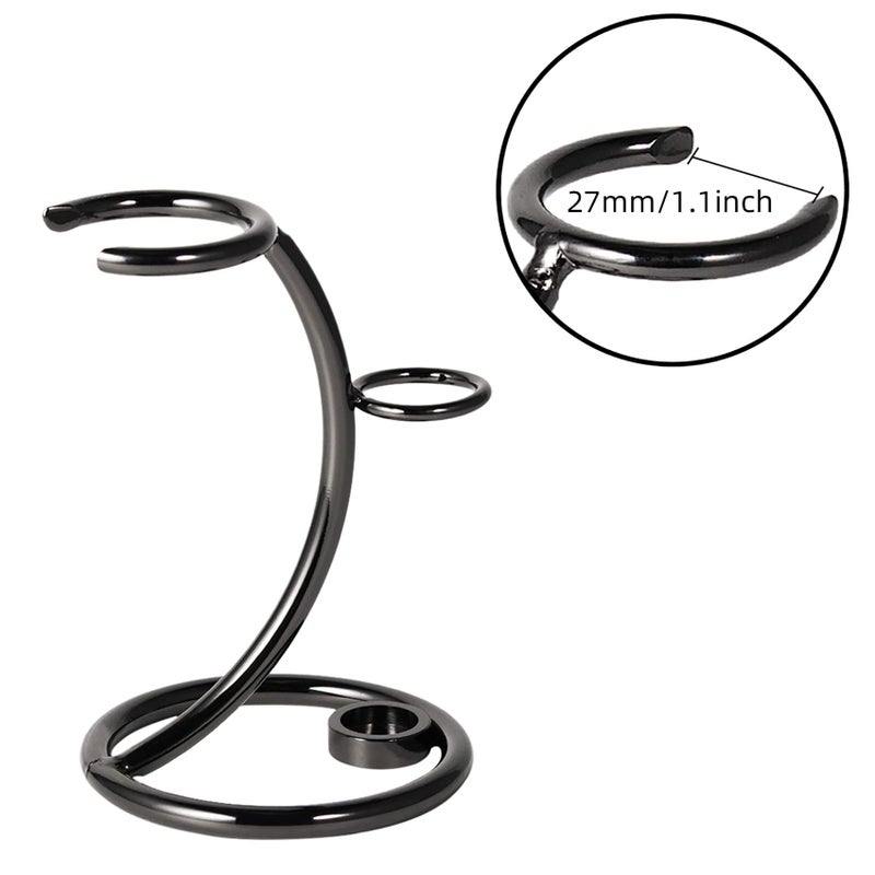 Grandslam Shaving Razor and Brush Stand Universal Holder for Safety Razor Storage Shave Brush Holder (gunmetal) - Image 5