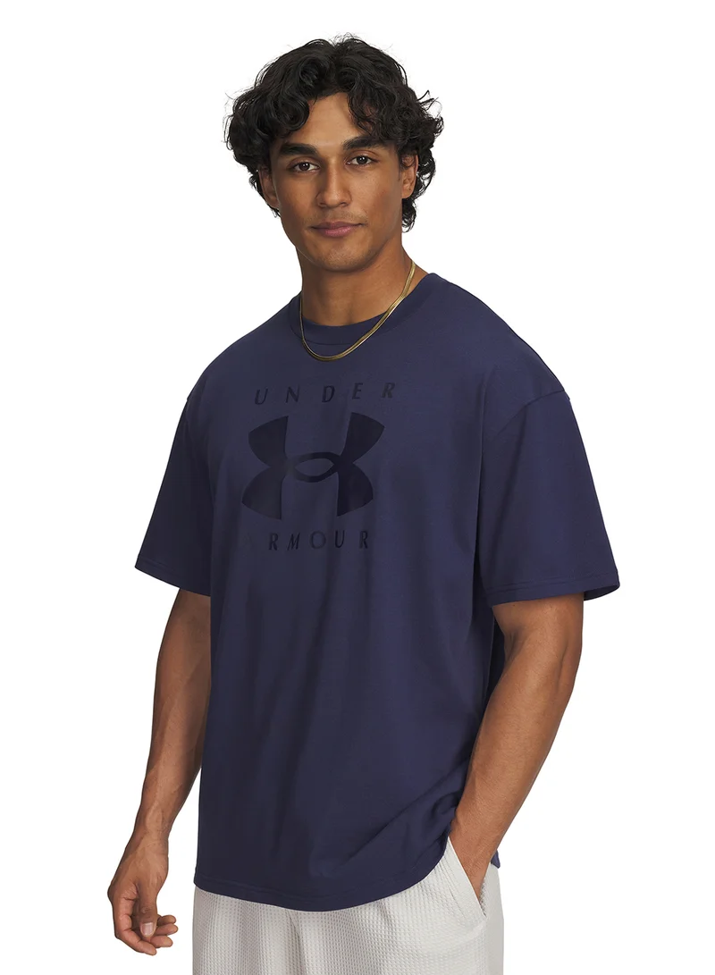 اندر ارمور Oversized Logo T-Shirt
