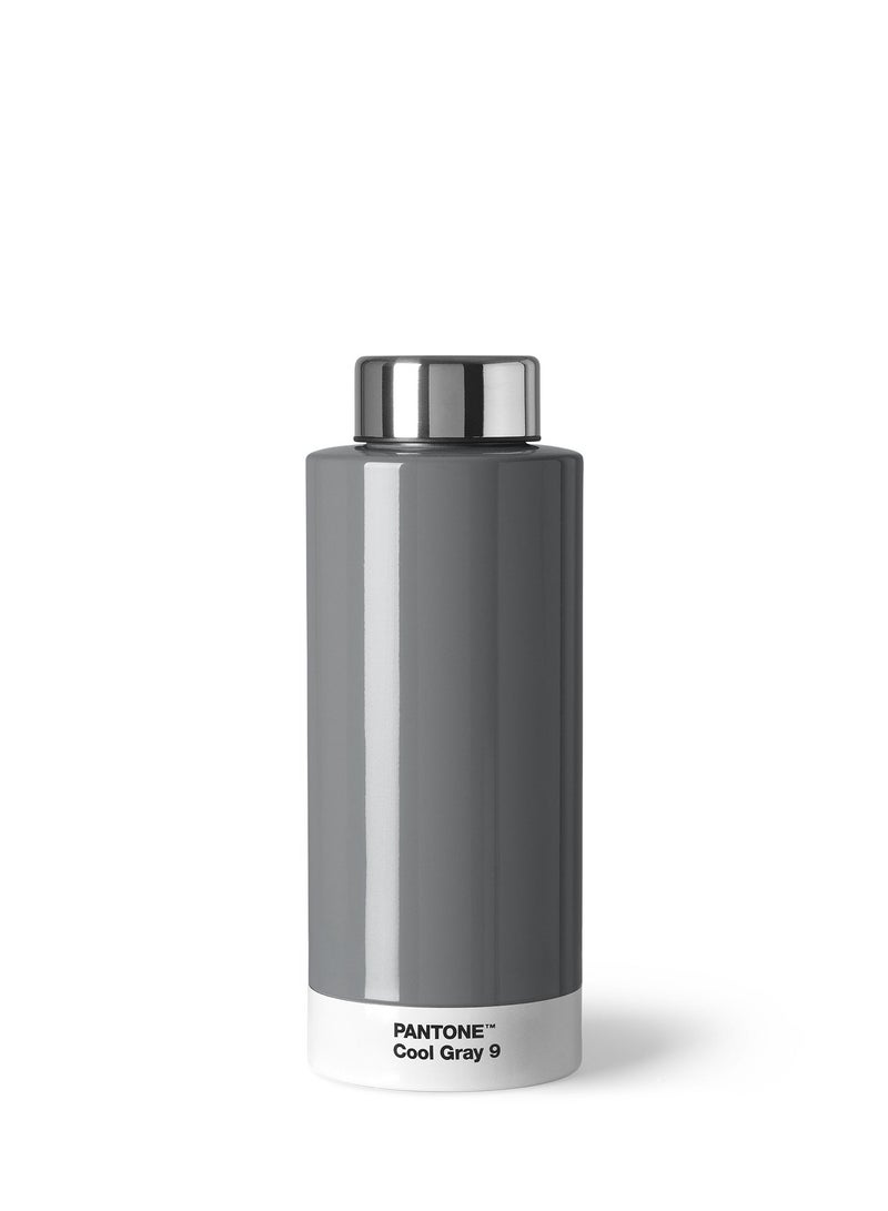 Pantone Modern Thermo Drinking Bottle 500ML – For Daily Hydration – Cool Grey