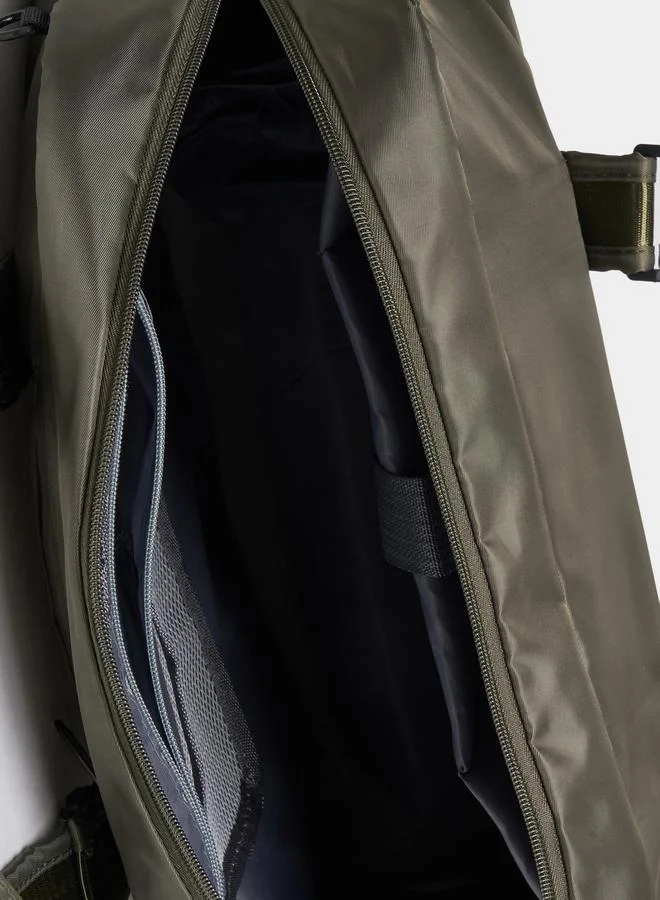 Styli Pleated Design Gym Bag