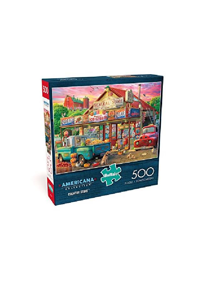 Buffalo Games Country Store 500 Piece Jigsaw Puzzle Multicolor 21.25"L X 15"W - Image 4