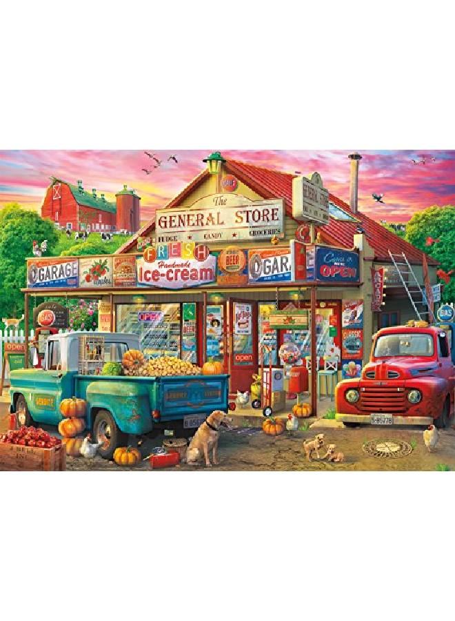 Buffalo Games Country Store 500 Piece Jigsaw Puzzle Multicolor 21.25"L X 15"W - Image 1