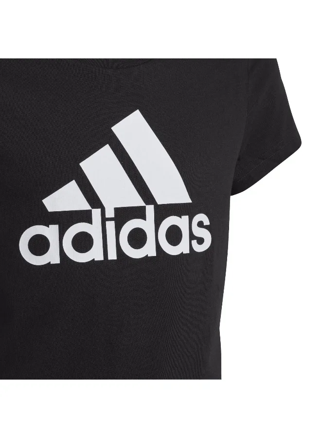 Adidas G Bl T Black Training T-Shirts 7-8Y