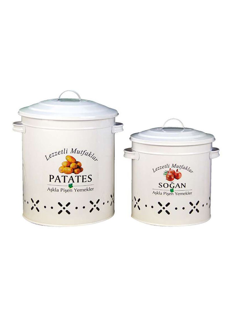Bucket-shaped onion and potato storage basket  - Image 3