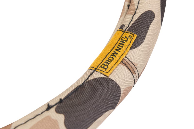 Browning Universal Fit Steering Wheel Cover for Car, Truck, and SUV, Durable Steering Wheel Protection, Arms Co. (Tan Duck Camo) - Image 4