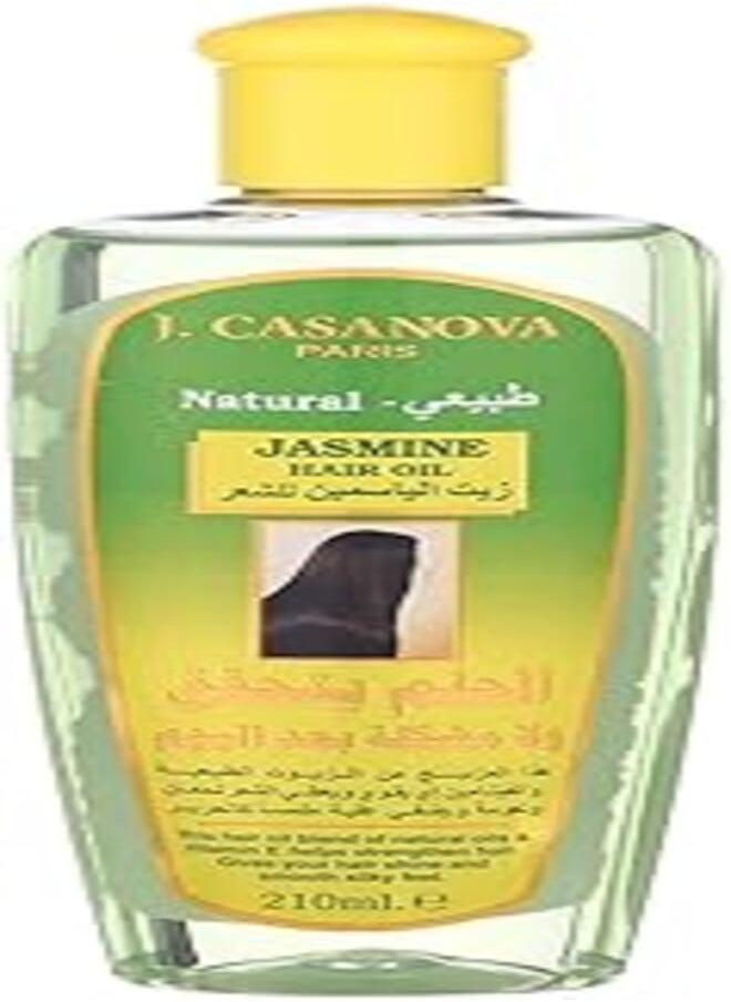 J.CASANOVA J.Casanova Jasmine Hair Oil - 210 ml 