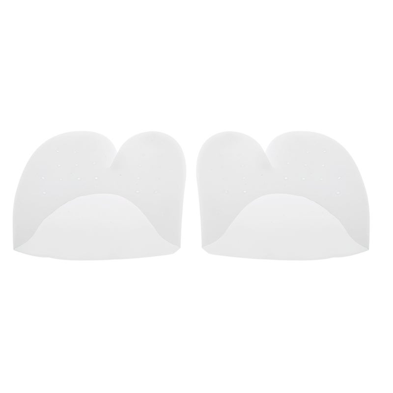 1 Pair Ultra-soft Silicone Toe Protective Cover Foot Protection Sleeve Toe Pads Gel for Ballet Shoe High Heels Protective Care Tool - Image 1