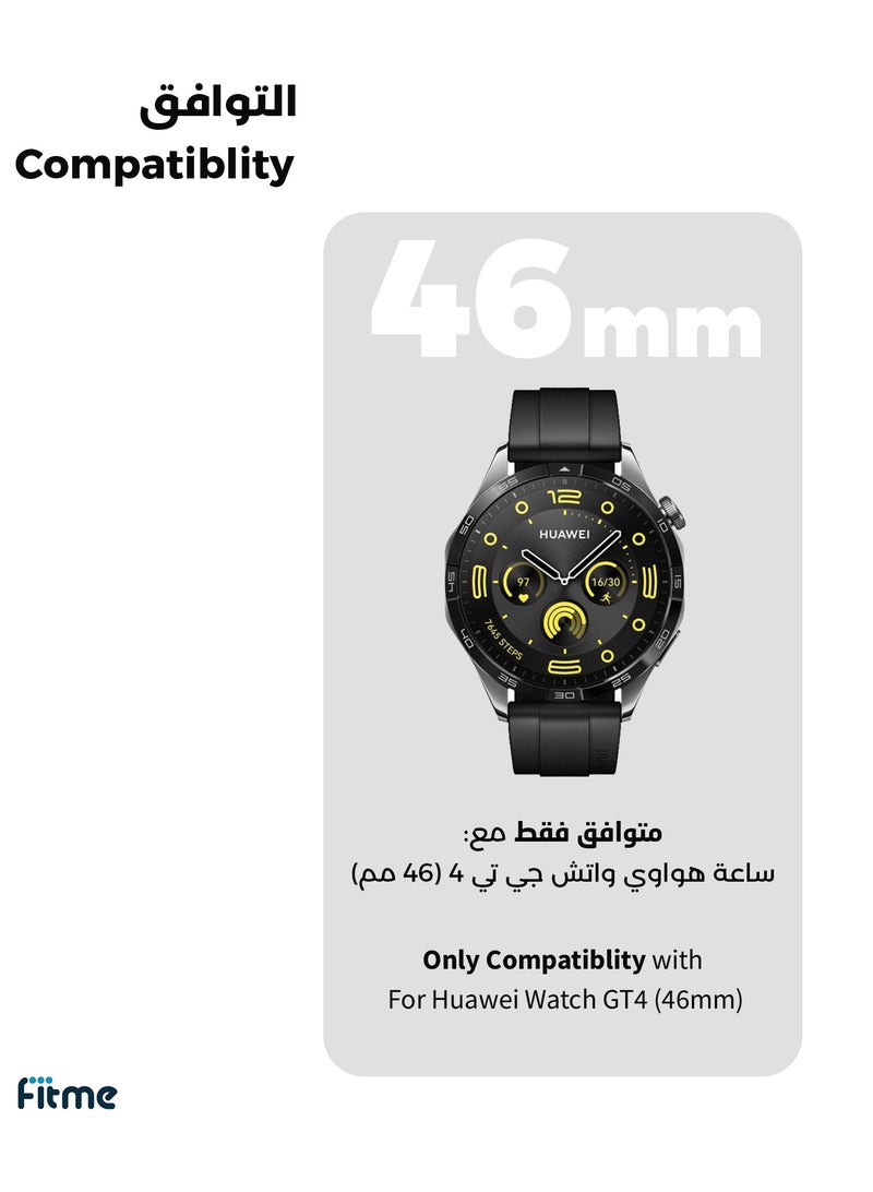 FITME 4-Piece 3D Screen Protector For Huawei Watch GT4 (46 mm)  - Image 2