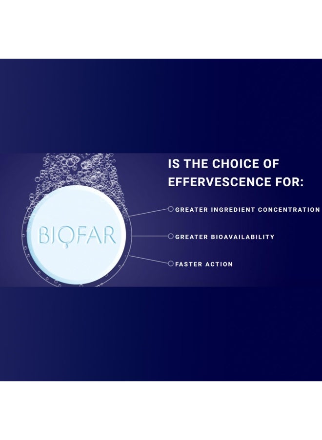 Biofar Vital Ace Selenium-Zinc Antioxidant Effervescent Tablets, Tropical Flavor, Pack Of 20'S - Image 4