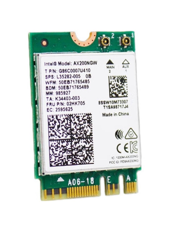 EDUP Yilian Edup Ax200 Wifi6 Wireless Network Card, Dual-Band 3000M Laptop Internal Module M2 Interface, Wifi Signal Wireless Receiver With Bluetooth 5.2 - Image 3