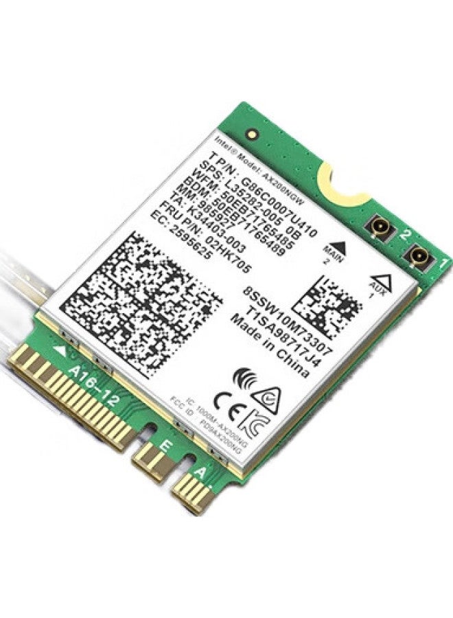 EDUP Yilian Edup Ax200 Wifi6 Wireless Network Card, Dual-Band 3000M Laptop Internal Module M2 Interface, Wifi Signal Wireless Receiver With Bluetooth 5.2 - Image 2