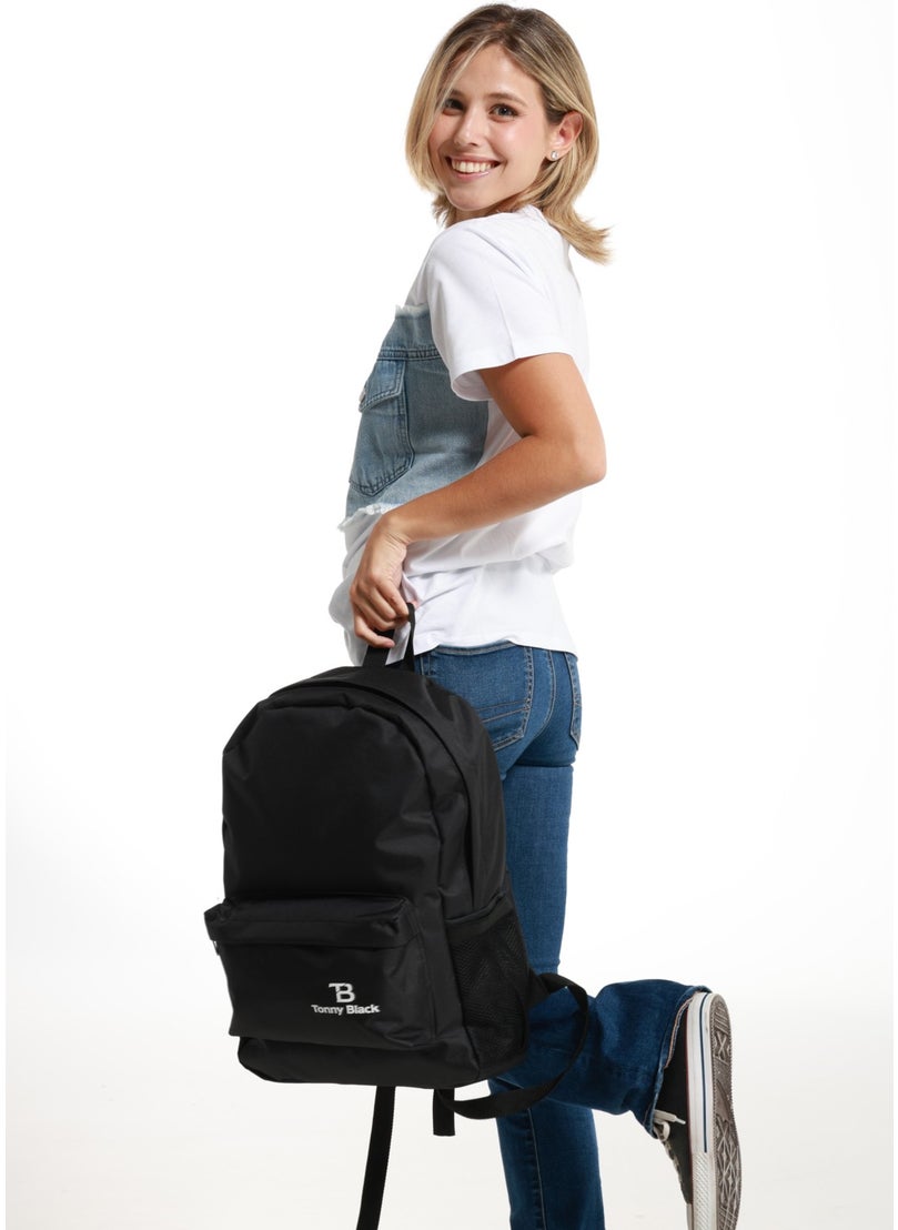 tonny black - Original Unisex Comfort Model Waterproof Sports Course Backpack for Travel and Daily Use - Image 1