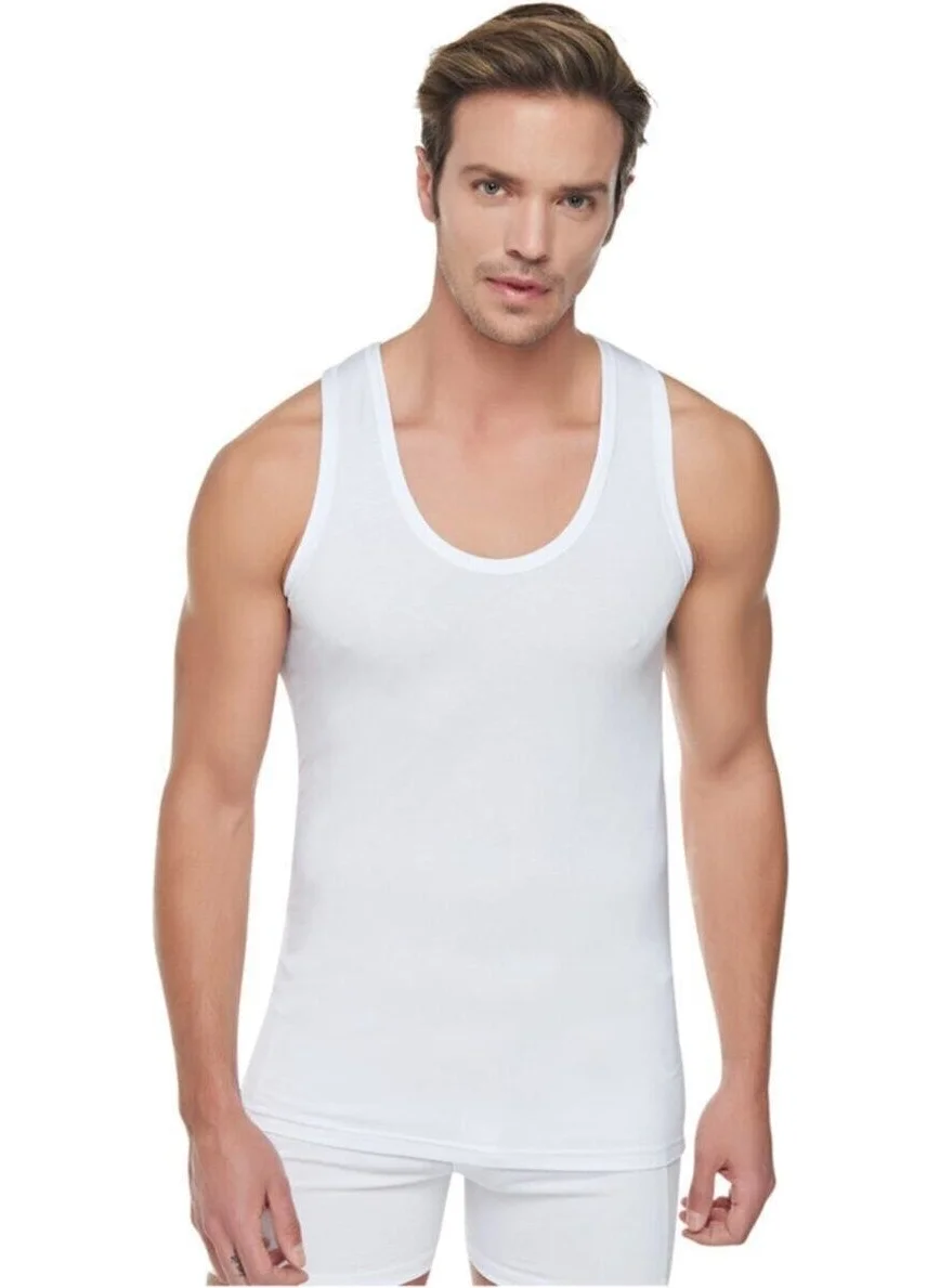 Tutku 12 Pieces White Color Rib Athlete