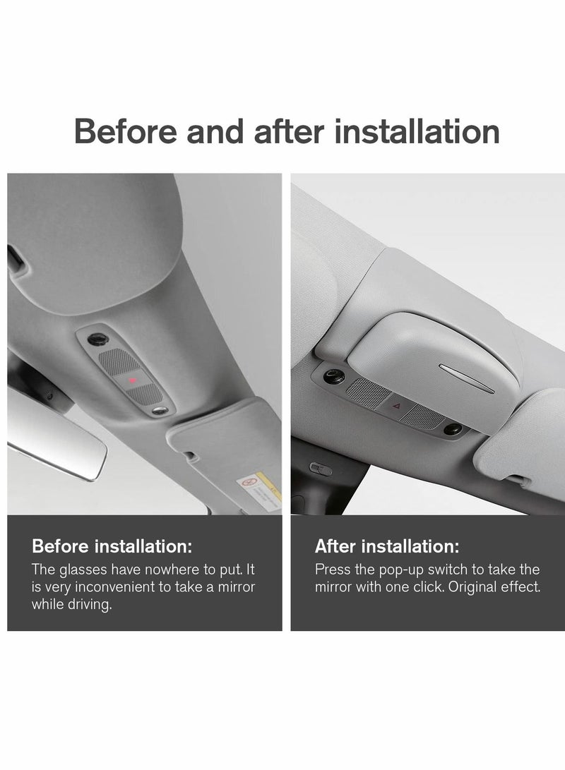 Excefore Sunglasses Holder Compatible with Tesla Model Y - Image 3