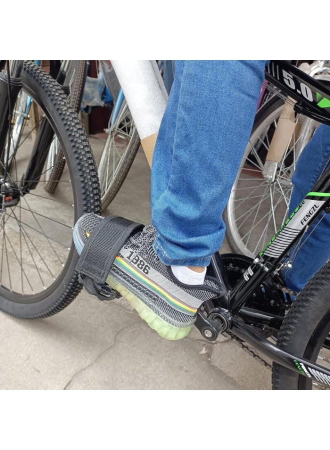RAHAYM 2 Pair Bike Pedal Straps Pedal Toe Clips Straps Tape for Fixed Gear Bike - Image 5