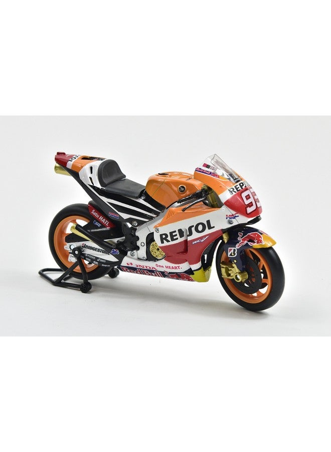 NewRay New Ray Honda RC213V Motorcycle #93 Marc Marquez Repsol Honda Team MotoGP (2015) 1/12 Diecast Model - Image 4