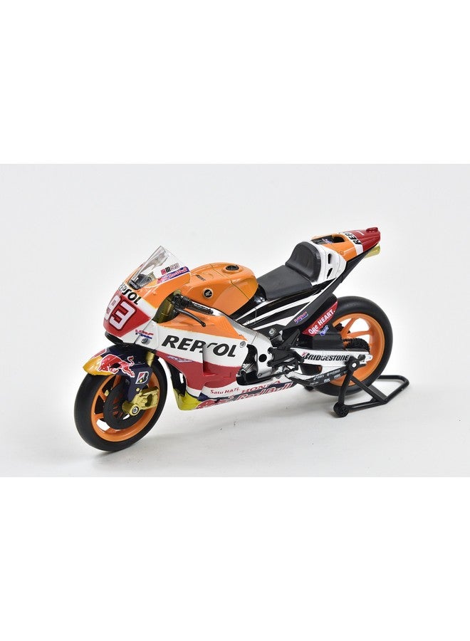 NewRay New Ray Honda RC213V Motorcycle #93 Marc Marquez Repsol Honda Team MotoGP (2015) 1/12 Diecast Model - Image 5