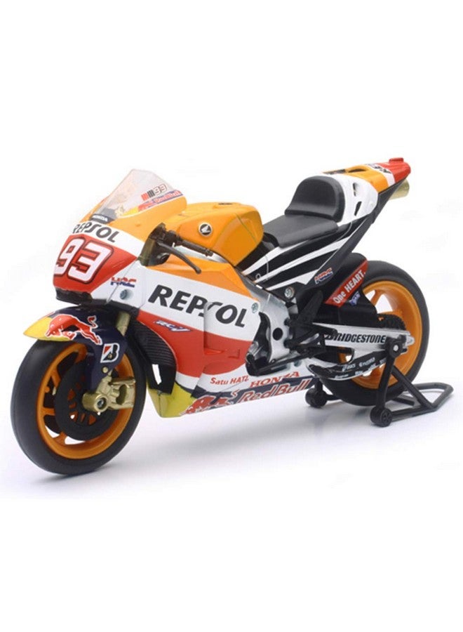 NewRay New Ray Honda RC213V Motorcycle #93 Marc Marquez Repsol Honda Team MotoGP (2015) 1/12 Diecast Model - Image 1