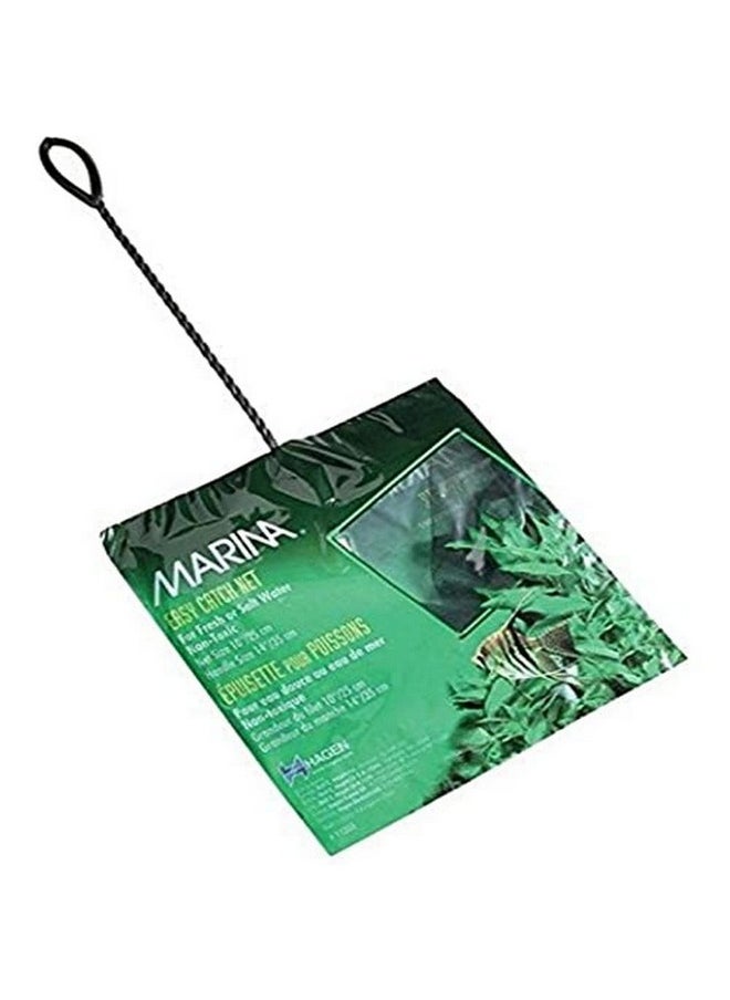 Marina Marina 10-Inch Black Coarse Nylon Fish Net, 14-Inch Handle  - Image 1