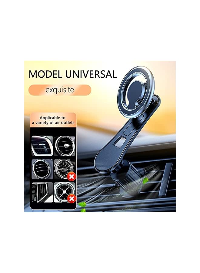 PROMASS for MagSafe Car Mount Car Vent 360° Rotation Magnetic Phone Holder for Car, Cell Phone Holder for MagSafe iPhone 12 13 14 Pro Max/All Smart Phones. (Rotatable)  - Image 4