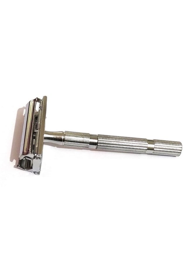 My.Shop - Delegarde Double Edge Safety Razor For Men Butterfly Twist Open Shaving Razor - Image 1