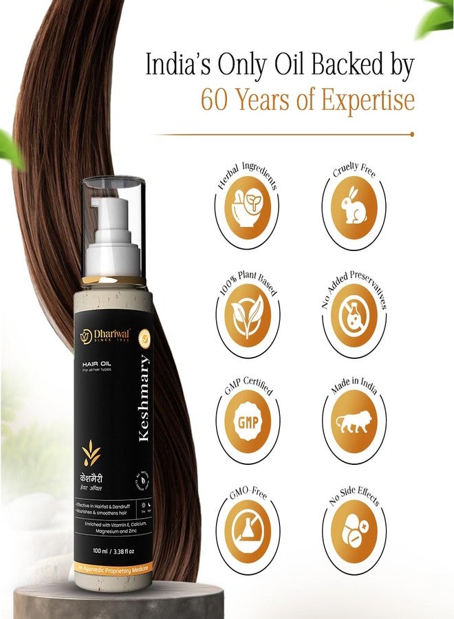 Dhariwal Ayurveda Keshmary Ayurvedic Hair Oil for Hair Growth | Natural Hair Oil | Organic Ayurvedic Hair Oil (Pack Of 2) - Image 5