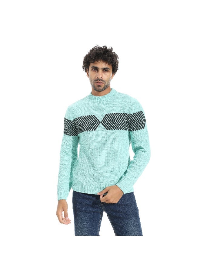 سيزار بلوفر صوف رجالي بتصميم علي الصدر - Image 1