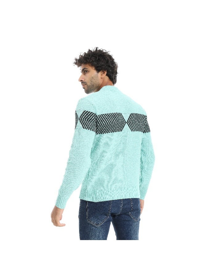 سيزار بلوفر صوف رجالي بتصميم علي الصدر - Image 3