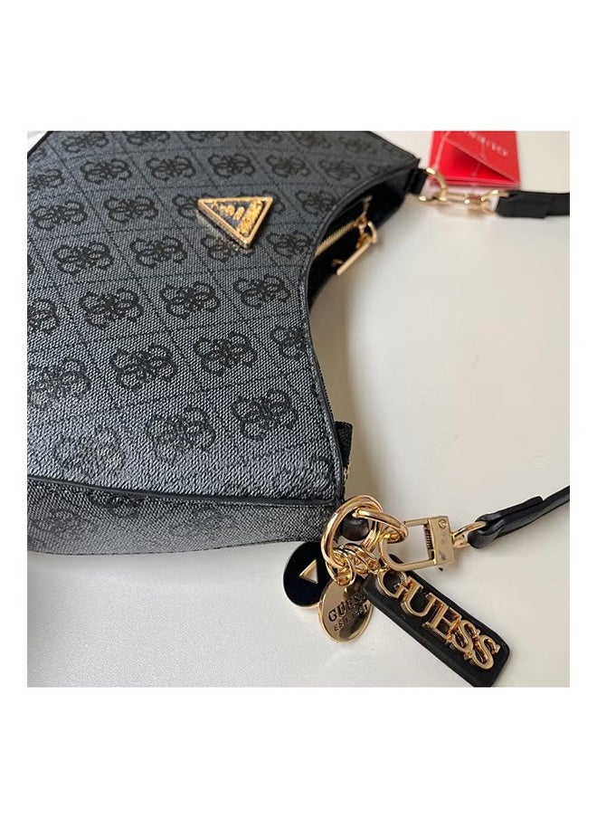 GUESS Global Brand GUESS Europe And The United States Simple Retro Crescent Moon Bag Shoulder Crossbody Bag  - Image 3