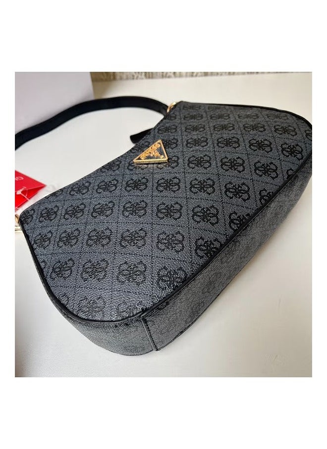 GUESS Global Brand GUESS Europe And The United States Simple Retro Crescent Moon Bag Shoulder Crossbody Bag  - Image 4
