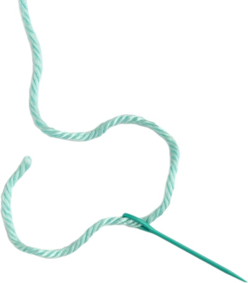 Boye 42-40037 Large Plastic Yarn Needles for Crocheting and Sewing, Teal and Pink, 2pcs - Image 4