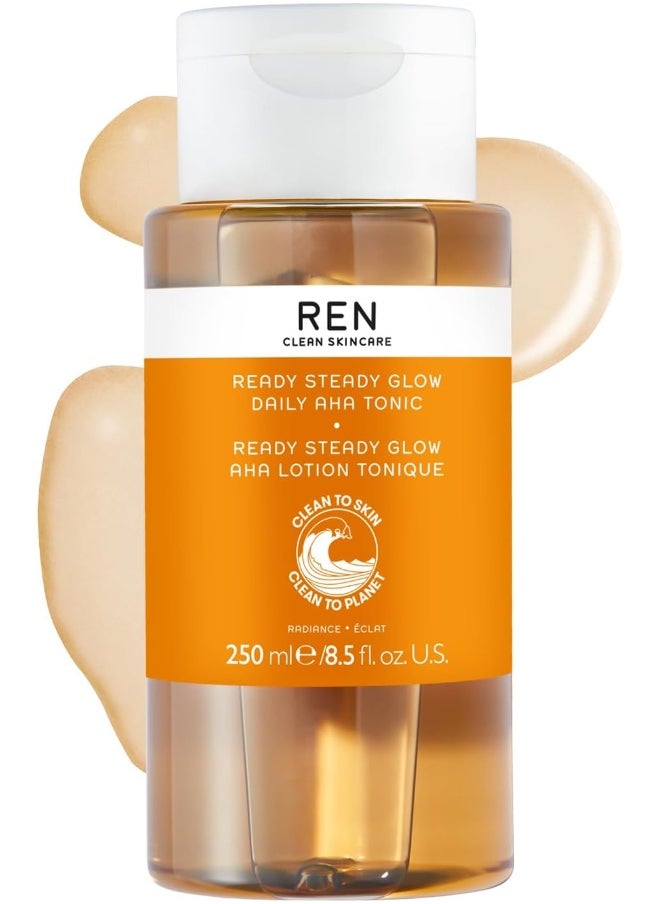 REN CLEAN SKINCARE - Aha Glow Tonic 250 Ml - Image 1