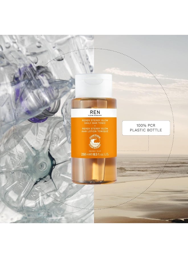 REN CLEAN SKINCARE - Aha Glow Tonic 250 Ml - Image 1
