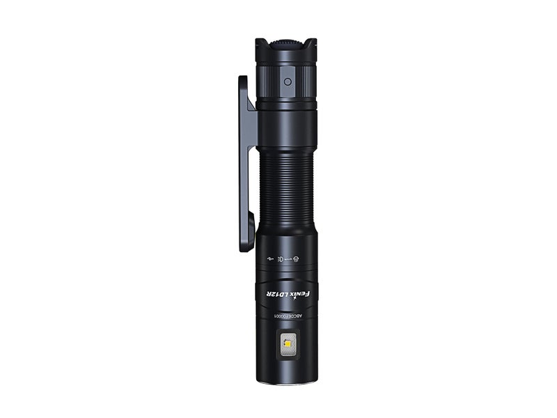 Fenix LD12R EDC Flashlight, 600 Lumen USB-C Rechargeable, AA Compatible, Main and Side Dual LEDs Work Light with Magnetic Clip - Image 3